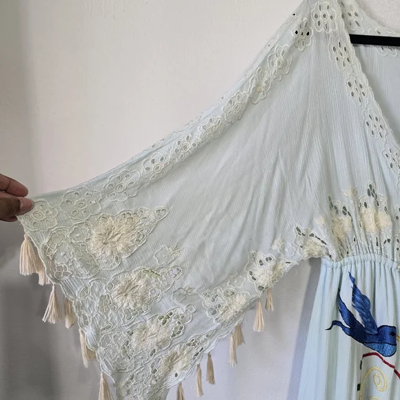 Fillyboo Light Blue Embroidered Dress - Picture 4 of 8